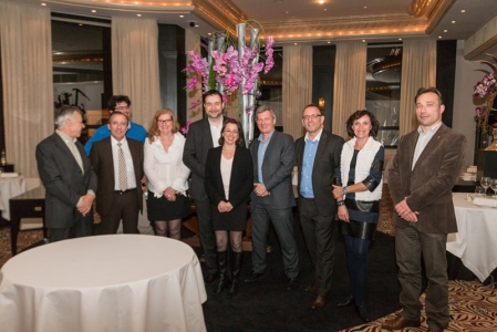 Les participants au dîner du Club Les Plaisirs Gourmands