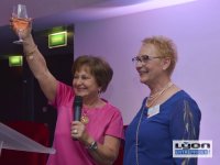 Les 2 présidentes de l'association les Gastronomes de Lyon au Sofitel de Lyon