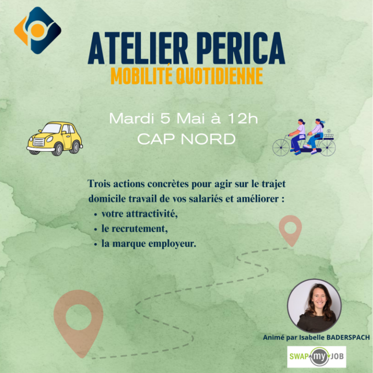 Atelier Mobilité quotidienne – Mardi 5 Mai