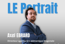 Portrait du Mois Axel Ebrard : Directeur de l’agence Arc Lémanique du groupe DIAGONALE