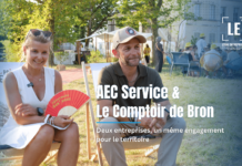 AEC Services et Le Comptoir de Bron : un duo entrepreneurial au service du BTP et de la gastronomie lyonnaise