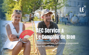 AEC Services et Le Comptoir de Bron : un duo entrepreneurial au service du BTP et de la gastronomie lyonnaise